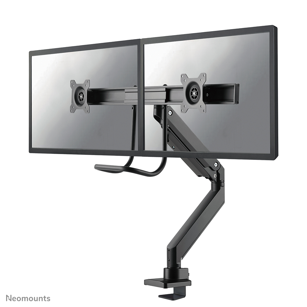 Neomounts NM-D775DXBLACK Monitorarm 10-32" - Gasfeder - Topfix - 180°-Stopp